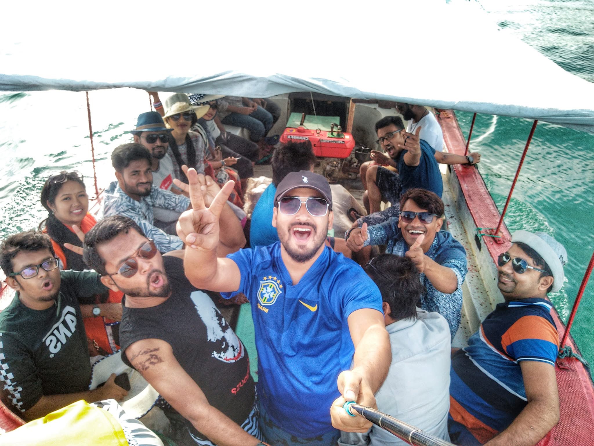 Saint Martins island group tour