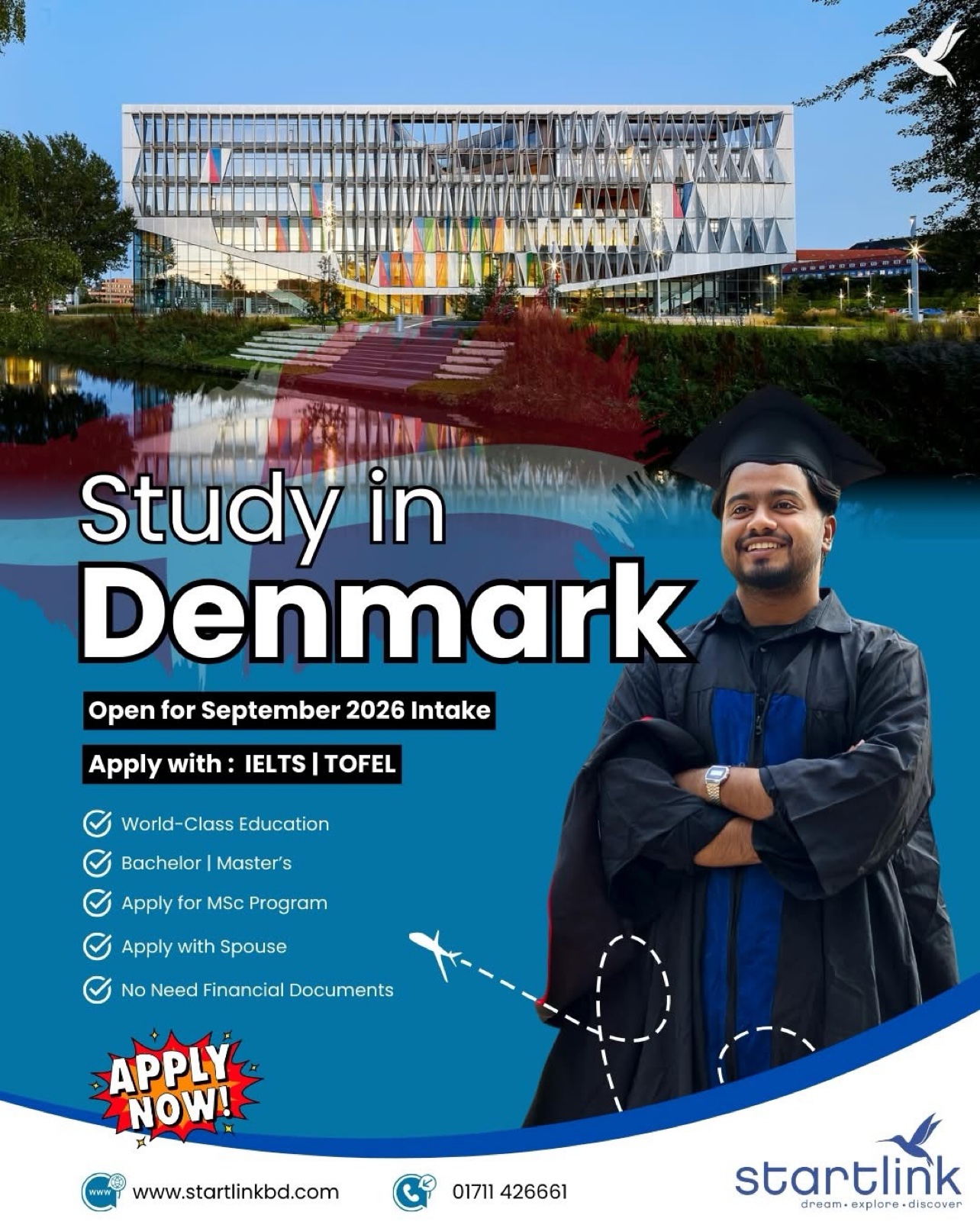 Study in Denmark — Startlink